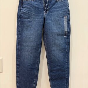 American Eagle Outfitters Mom Jeans - Dark Blue Wash